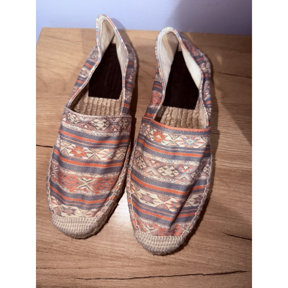 Isabel Marant Etoile Cana Printed Canvas Twill Floral Espadrilles Women Size 37